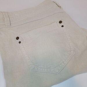 1st Kiss,‎ Cream/Ivory Corduroy Pants, Size 13
